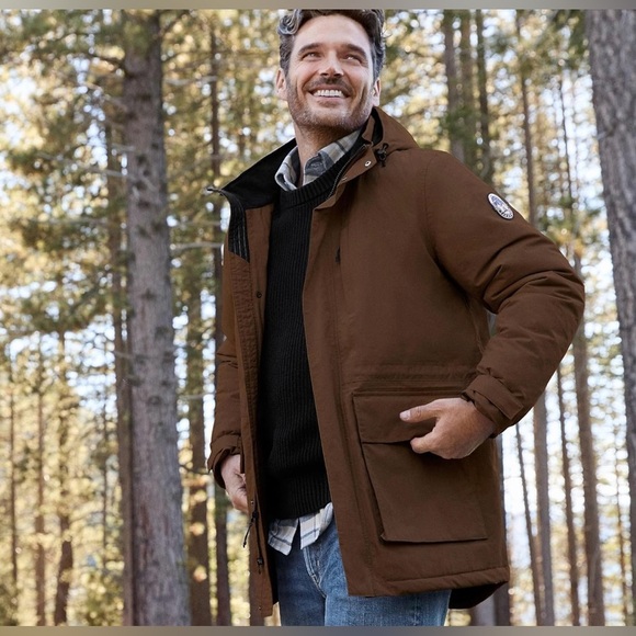 Lands' End Men's Waterproof Squall Parka Coat NWT - Picture 1 of 12